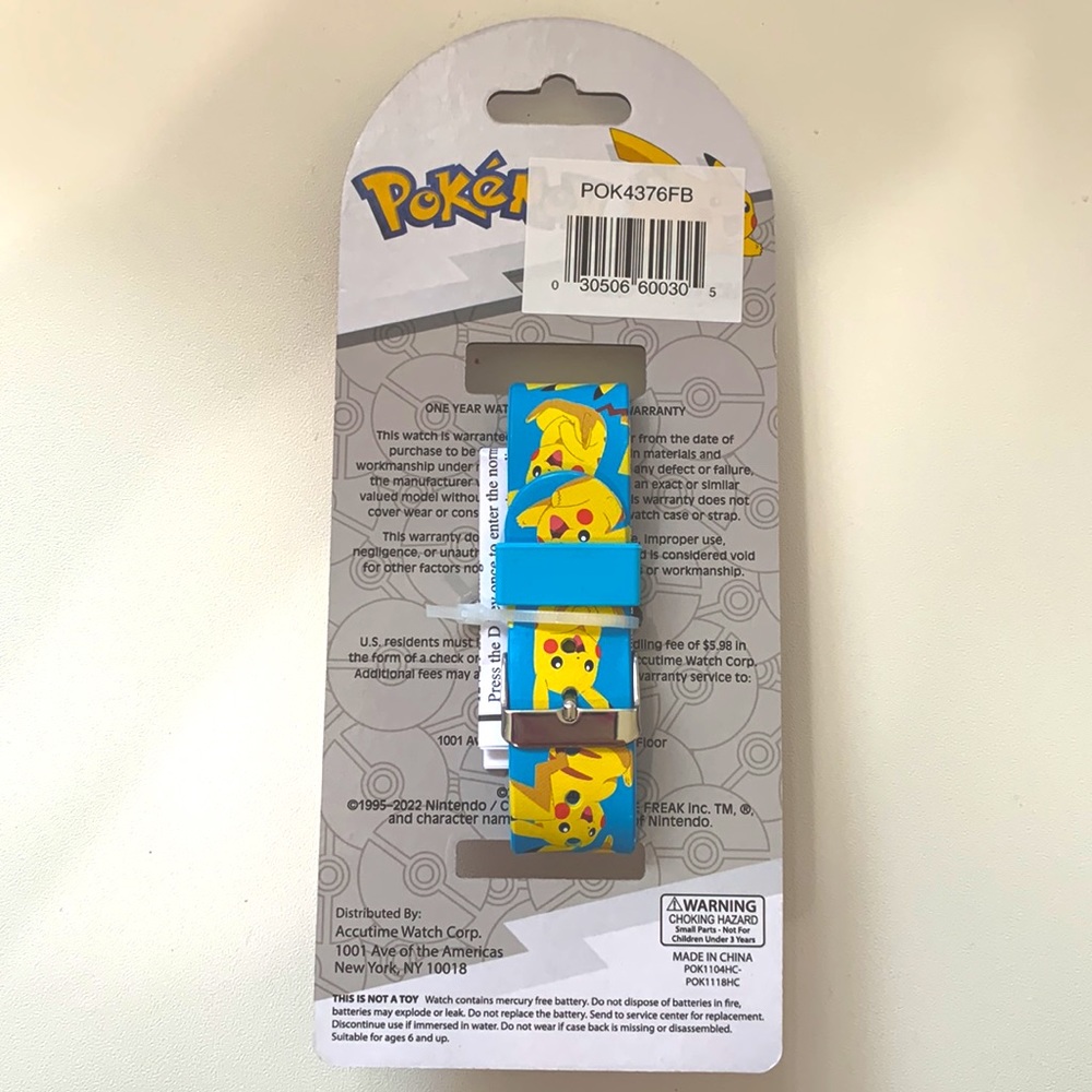 NWT Pokemon LED Watch - Picture 4 of 8